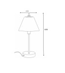 Lampy stołowe z abażurem - Lucide TOUCH E14/14W 12561/21/12 Biurkowa - produkt 7