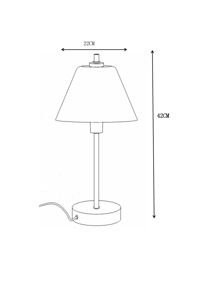 Lucide TOUCH E14/14W 12561/21/12 Biurkowa