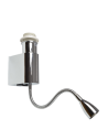Azzardo AMADEO LAMPBODY E27+3W 1xLED Ramię z Bazą Montażową bez Abażuru Biały AZ2418
