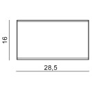 Abażury - Azzardo AMADEO SHADE SQUARE WHITE Abażur Biały AZ2420 - product 2