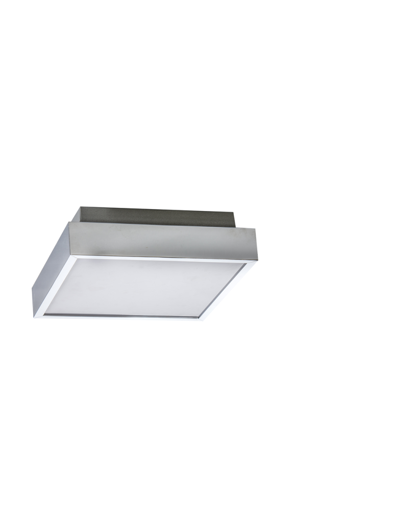 Azzardo ASTERIA 30 3000K 1xLED Sufitowa Chrom/Biały IP44 AZ2073