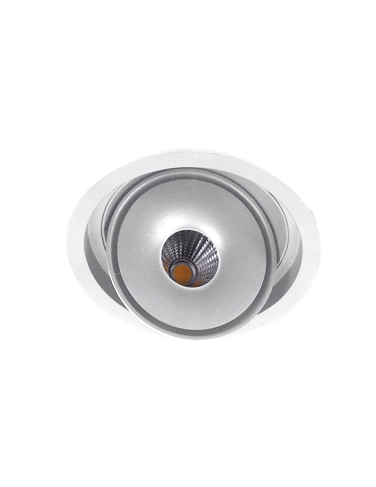 Azzardo BOSTON 1 ROUND WHITE 1xLED Natynkowa Biały AZ3471 Azzardo BOSTON 1 ROUND WHITE 1xLED Natynkowa Biały AZ3471