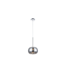 Lampy wiszące glamour - Azzardo BURN 1 1xG9 Wisząca Chrom AZ3082 - product 2