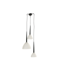 Lampy wiszące - Azzardo ELIZA 3 BLACK 3xE27 Wisząca Biały/Czarny AZ3333 - product 1