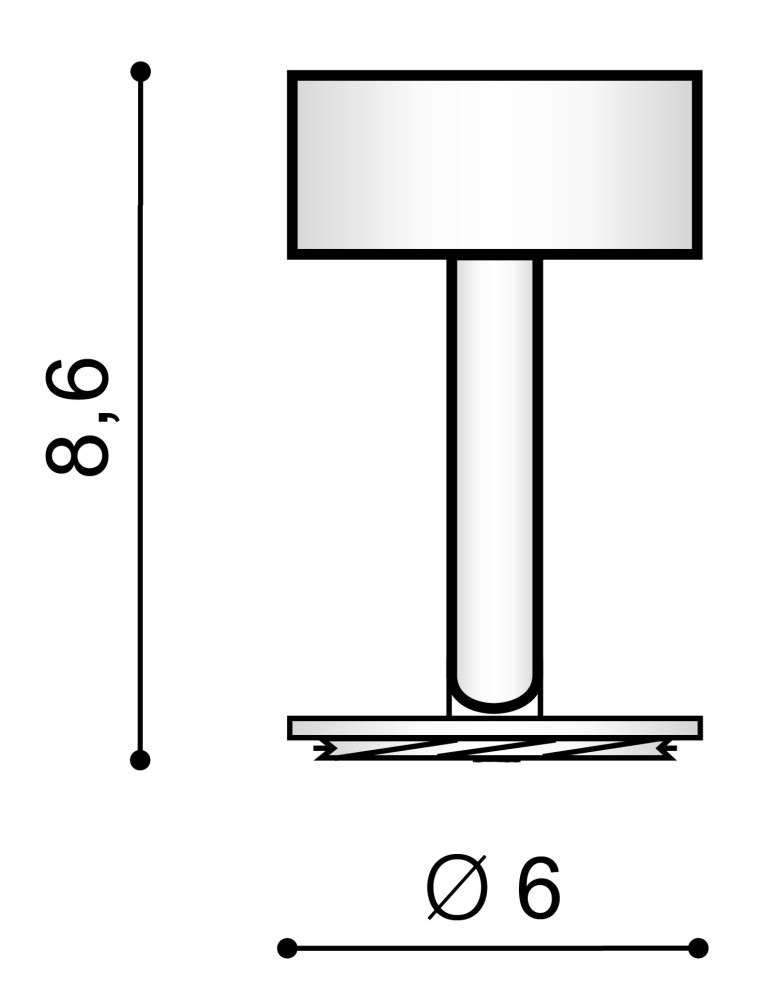 Podsufitki Przewody Oprawki - Azzardo EREBUS BASE ANGLE BLACK 1xGU10 Baza Sufitowa Wychylna Czarny AZ3395 - product kolory-swiatla.pl 2