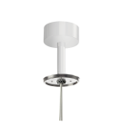 Podsufitki Przewody Oprawki - Azzardo EREBUS BASE ANGLE WHITE 1xGU10 Baza Sufitowa Wychylna Biały AZ3394 - product 1