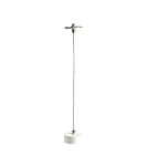 Zawieszenia - Azzardo EREBUS BASE PENDANT WHITE 1xGU10 Baza z Zawiesiem Biały AZ3392 - product 1