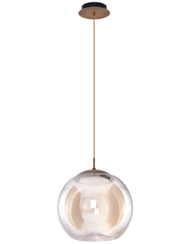Azzardo HELENA A 1xLED Wisząca Szampański AZ3341