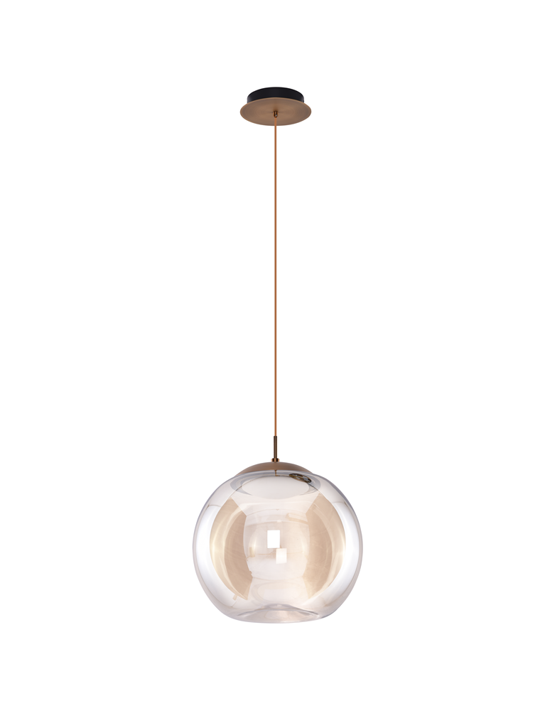 Azzardo HELENA A 1xLED Wisząca Szampański AZ3341 Azzardo HELENA A 1xLED Wisząca Szampański AZ3341