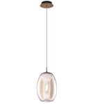 Azzardo HELENA B 1xLED Wisząca Szampański AZ3342 Azzardo HELENA B 1xLED Wisząca Szampański AZ3342