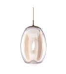 Azzardo HELENA B 1xLED Wisząca Szampański AZ3342 Azzardo HELENA B 1xLED Wisząca Szampański AZ3342