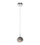 Lampy wiszące glamour - Zuma Line CRYSTAL P0076-01A-F4FZ Wisząca - product 1
