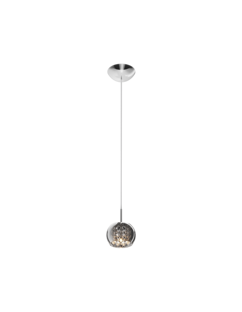Lampy wiszące glamour - Zuma Line CRYSTAL P0076-01A-F4FZ Wisząca - produkt kolory-swiatla.pl 1