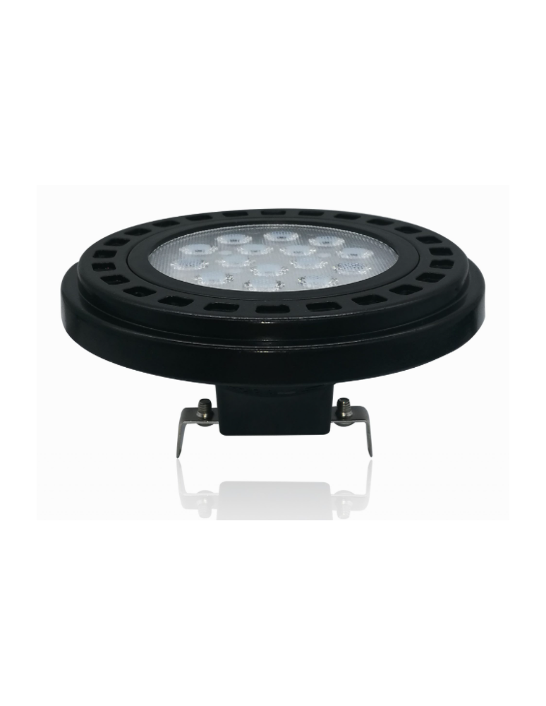 OXYLED ECONOMY AR111 9W 720lm 3000K 12V czarny 457952