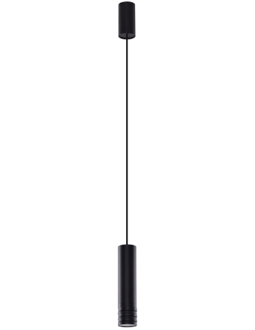Azzardo LOCUS L PENDANT BLACK 1xGU10 Wisząca Czarny AZ3128