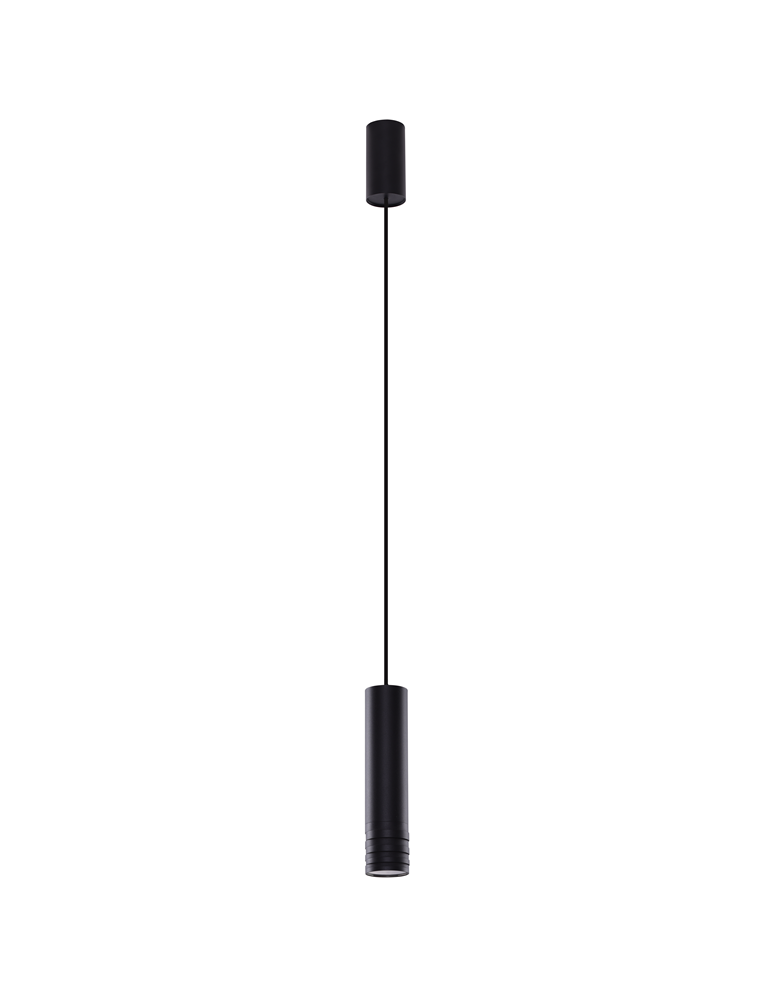 Azzardo LOCUS L PENDANT BLACK 1xGU10 Wisząca Czarny AZ3128