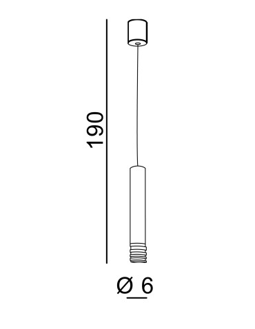 Azzardo LOCUS L PENDANT CHA 1xGU10 Wisząca Szampański AZ3130 - produkt 2