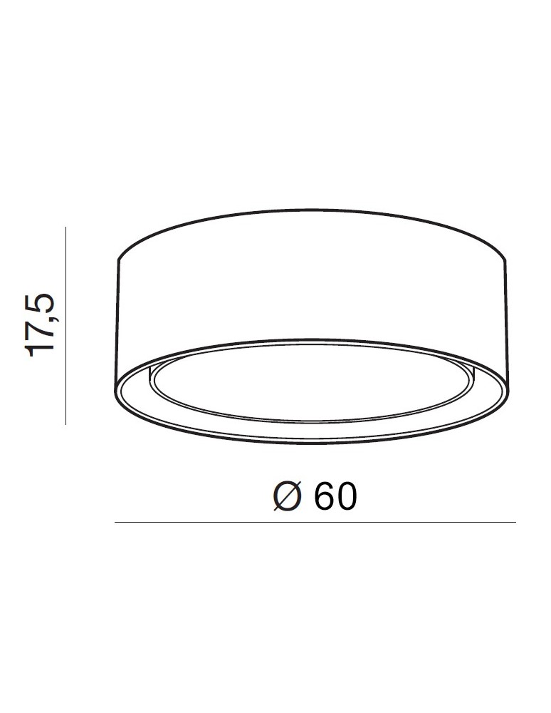 Lampy sufitowe z abażurem - Azzardo MILO XL BLACK 4xE27 Sufitowa Czarny AZ3331 - product kolory-swiatla.pl 2