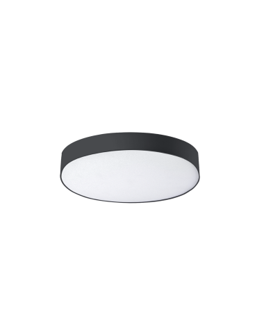 Azzardo MONZA II R 60 4000K BK 1xLED Sufitowa Czarny AZ3680