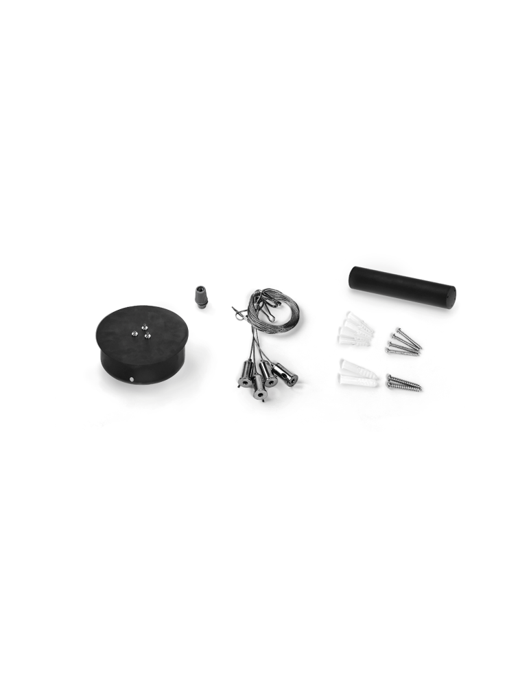 Azzardo MONZA PENDANT ACCESORY BLACK 1 Akcesoria do zwieszania Czarny AZ3454 Azzardo MONZA PENDANT ACCESORY BLACK 1 Akcesoria do zwieszania Czarny AZ3454