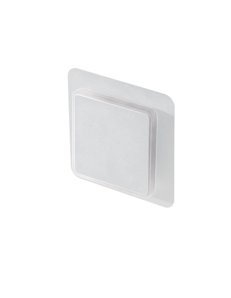 Azzardo ONYX WHITE 1xLED Ścienna Biały AZ3357