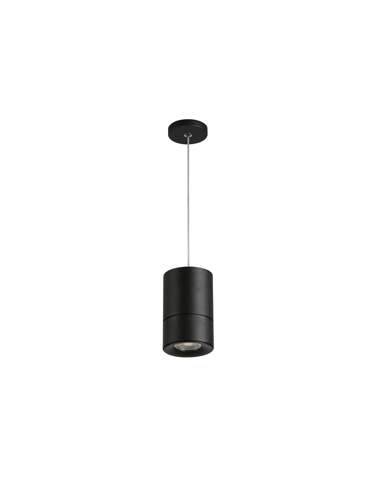 Azzardo RAFFAEL BLACK 1xGU10 Wisząca Czarny AZ3497