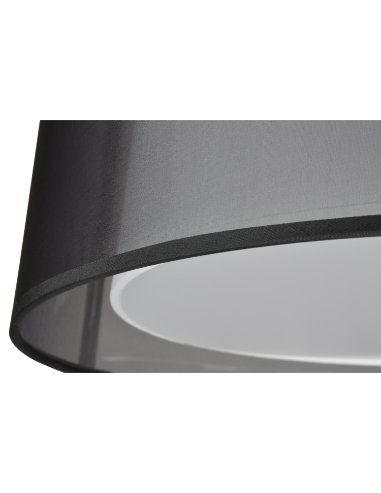 Azzardo SHADE DS 43 WHITE 1 Abażur Biały/Czarny AZ2609 Azzardo SHADE DS 43 WHITE 1 Abażur Biały/Czarny AZ2609