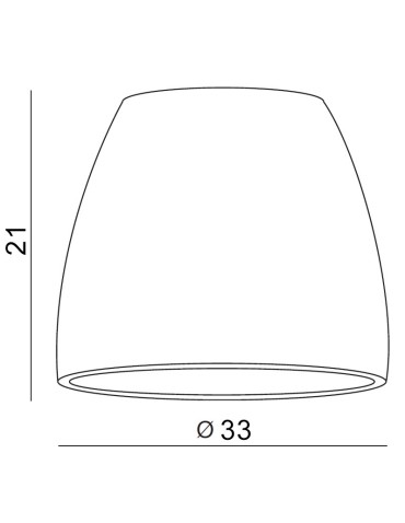 Azzardo SHADE ZA 33 ALU 1 Abażur Aluminium AZ2596 - produkt 2