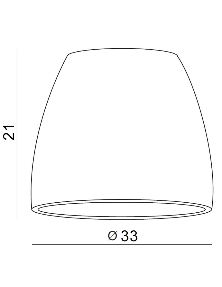 Azzardo SHADE ZA 33 ALU 1 Abażur Aluminium AZ2596 Azzardo SHADE ZA 33 ALU 1 Abażur Aluminium AZ2596