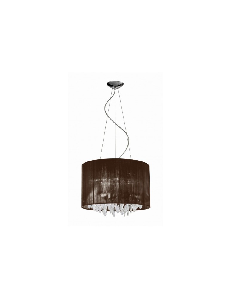 Azzardo SIDNEY ROUND BROWN 7xG9 Wisząca Brązowy AZ0511