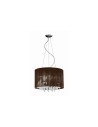 Azzardo SIDNEY ROUND BROWN 7xG9 Wisząca Brązowy AZ0511