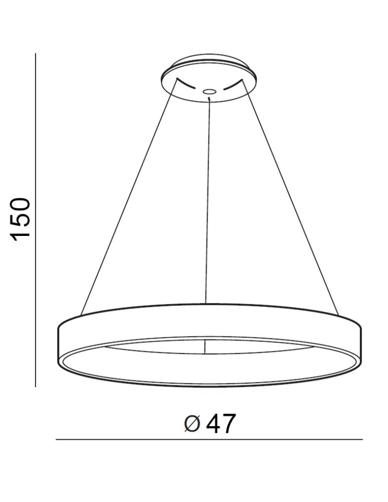 Lampy wiszące LED - Azzardo SILVAM 45 PENDANT 1xLED Wisząca Drewno/Biały AZ3344 - product kolory-swiatla.pl 2