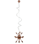 Azzardo SIRIUS LAMPBODY COPPER 12xG9 Baza Sufitowa Wisząca bez Prętów Klosza Miedź AZ2118 Azzardo SIRIUS LAMPBODY COPPER 12xG9 Baza Sufitowa Wisząca bez Prętów Klosza Miedź AZ2118