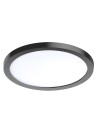 Azzardo SLIM 15 ROUND 3000K IP44 BLACK 1xLED Wpuszczana Czarny IP44 AZ2840