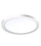 Lampy wpuszczane z kloszem hermetyczne - Azzardo SLIM 15 ROUND 4000K IP44 WHITE 1xLED Wpuszczana Biały IP44 AZ2842 - product 1