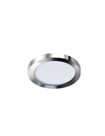 Azzardo SLIM 9 ROUND 3000K IP44 CHROME 1xLED Wpuszczana Chrom IP44 AZ2861