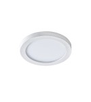 Lampy wpuszczane z kloszem hermetyczne - Azzardo SLIM 9 ROUND 3000K IP44 WHITE 1xLED Wpuszczana Biały IP44 AZ2831 - product 3