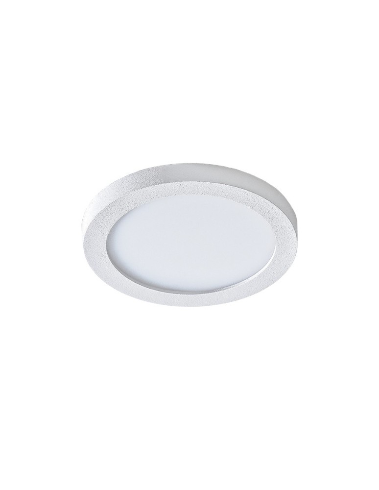 Azzardo SLIM 9 ROUND 3000K IP44 WHITE 1xLED Wpuszczana Biały IP44 AZ2831