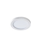 Lampy wpuszczane z kloszem hermetyczne - Azzardo SLIM 9 ROUND 3000K IP44 WHITE 1xLED Wpuszczana Biały IP44 AZ2831 - product 1