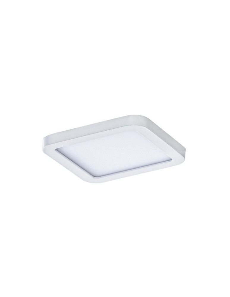 Azzardo SLIM 9 SQUARE 3000K IP44 WHITE 1xLED Wpuszczana Biały IP44 AZ2830