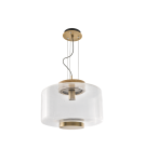 Lampy wiszące - Azzardo SOREL 1xE27 Wisząca Przeźroczysty AZ3343 - product 1