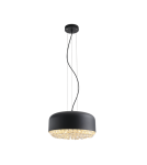 Lampy wiszące - Azzardo TARANT 35 3xE27 Wisząca Czarny/Kryształ AZ3163 - product 1