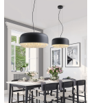 Lampy wiszące - Azzardo TARANT 35 3xE27 Wisząca Czarny/Kryształ AZ3163 - product 2