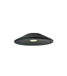 Klosze systemów oświetleniowych - Azzardo TENTOR DISC BLACK 1 Klosz Czarny AZ3087 - product 1