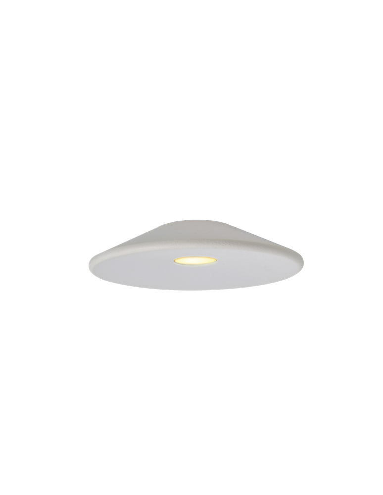 Azzardo TENTOR DISC WHITE 1 Klosz Biały AZ3099