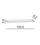 Kinkiety łazienkowe - Azzardo TOPAZ BLACK 1xLED Ścienna Czarny IP44 AZ3359 - product 2
