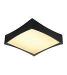 Plafony kwadratowe - Azzardo VECCIO 40 BLACK 1xLED Sufitowa Czarny AZ2624 - product 1