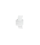 Kinkiety - Azzardo VIDAL WHITE 1xG9 Ścienna Biały AZ0863 - product 1