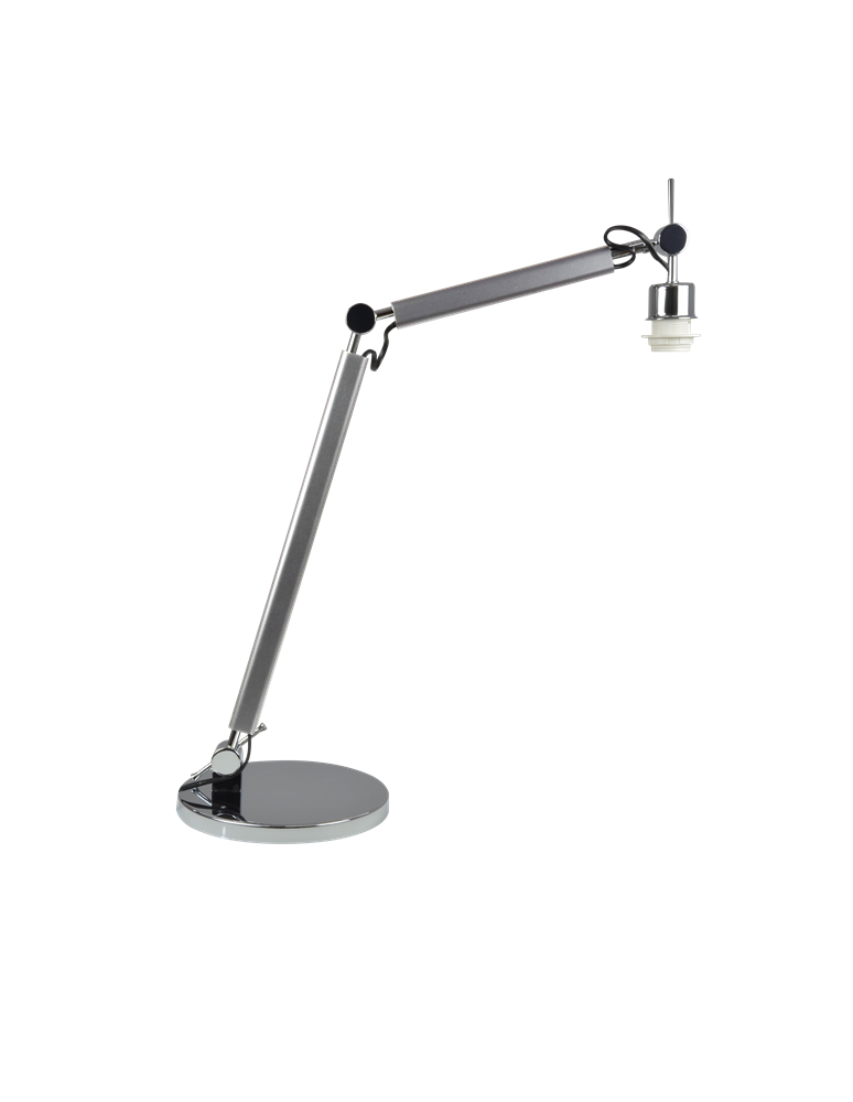 Azzardo ZYTA S TABLE LAMPBODY ALU 1xE27 Baza Lampy Stołowej bez Abażuru Aluminium AZ2307