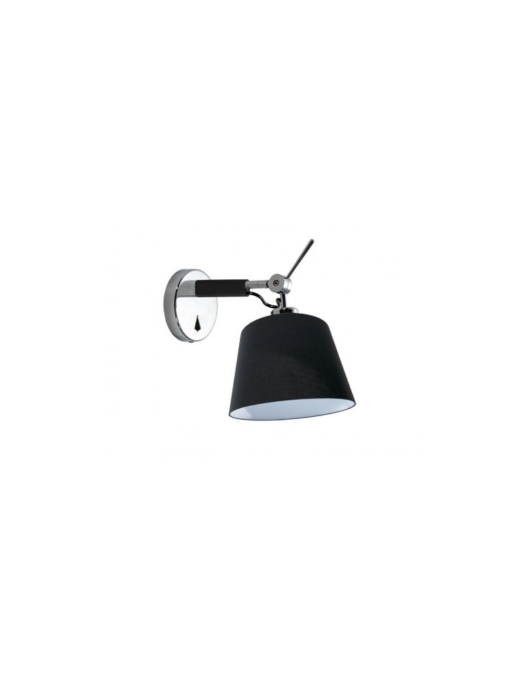 Azzardo ZYTA WALL XS BLACK 1xE27 Ścienna Czarny AZ1565